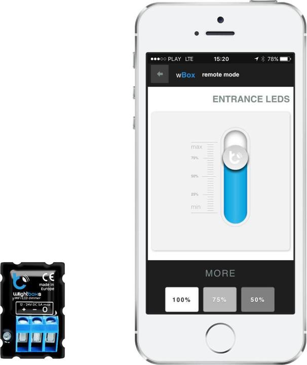 Actual product image BleBox WLAN PWM Dimmer wLightBoxS