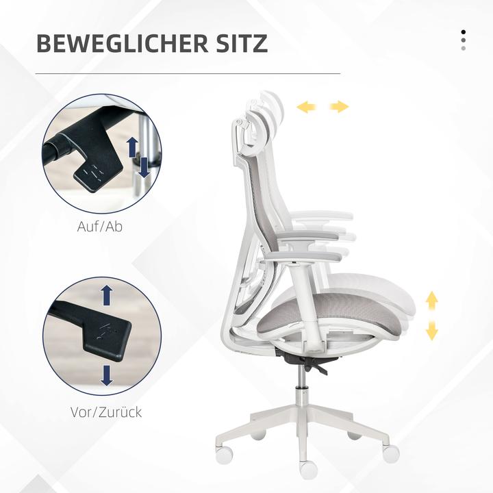 Image du produit Vinsetto Siège de bureau ergonomique, high-end gaslift
