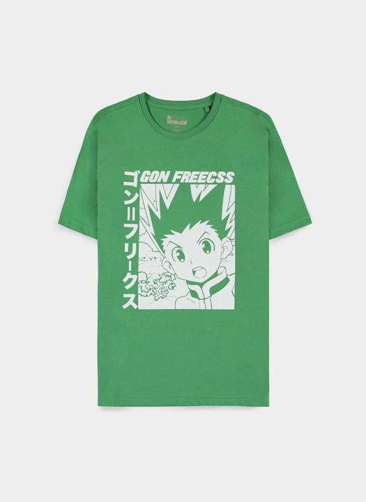 Actual product image Difuzed HUNTER X HUNTER - Freecss Green - T-Shirt Homme (XL) (XL)