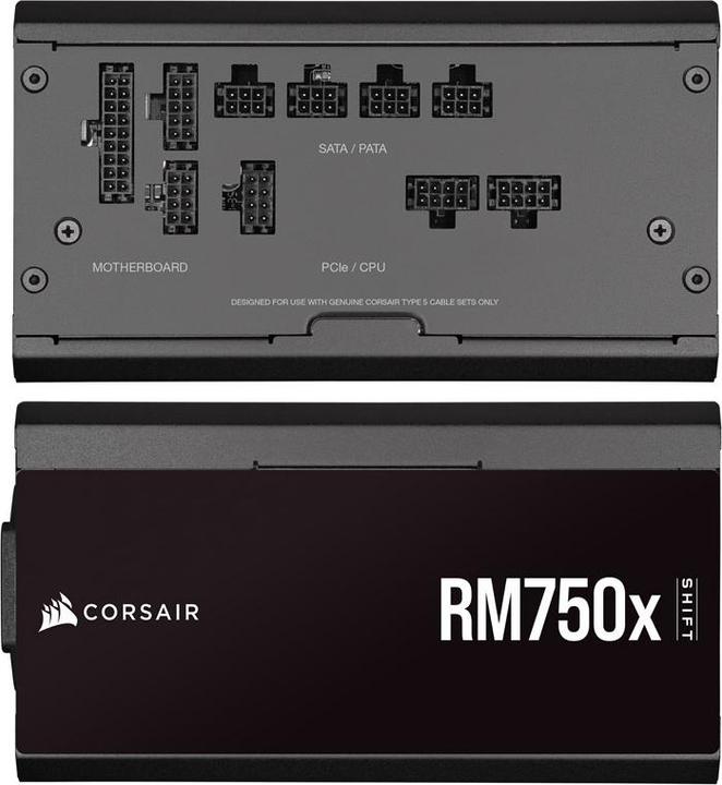 Image du produit Corsair RM750x SHIFT 80 PLUS Gold (750 W)