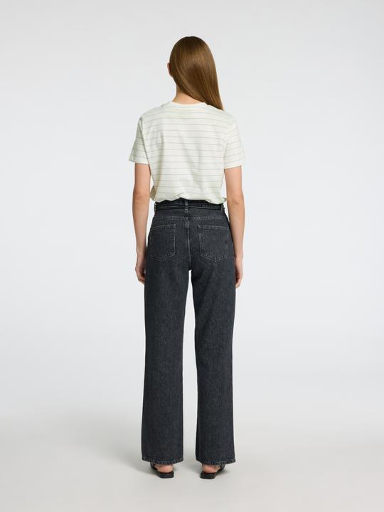 Produktbild Selected Femme Gestreiftes Baumwoll T-Shirt (XL)