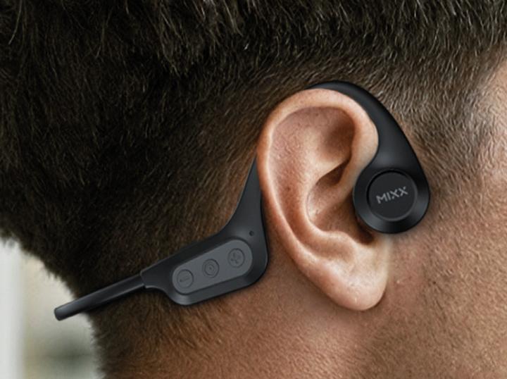 Actual product image Mixx Resonate Open Ear Bone Conduction Sportkopfhörer (7 h, Wireless)
