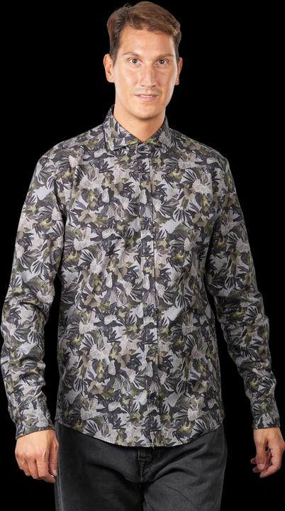 Immagine prodotto Joop! Jeans Long Sleeve Hanjo Shirt Cotton Medium Grey (M)