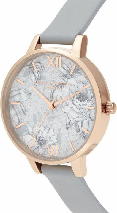 Actual product image Olivia Burton Wrist watch with leather strap (Analogue wristwatch, 34 mm)