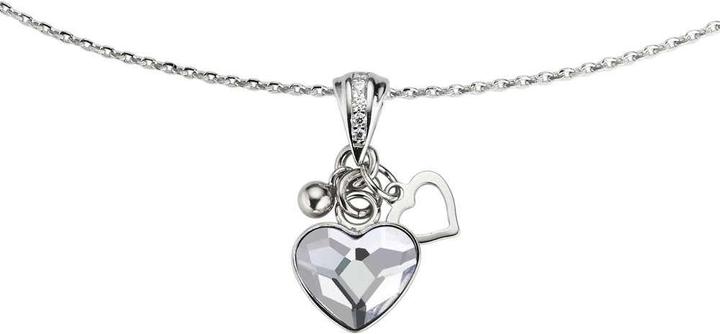 Bijouteria Halsschmuck (Silber 925, Premium Kristall, 42 - 47 cm)