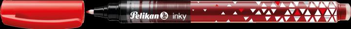 Produktbild Pelikan Tintenschreiber Inky 273 rot, Blisterverpackung sichtbarer Tintenstand, Strichstärke: 0,5 mm (Rot, Red, 1 x)