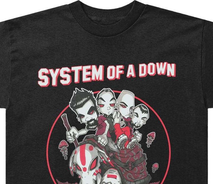Produktbild System Of A Down Mushroom People TShirt (M)