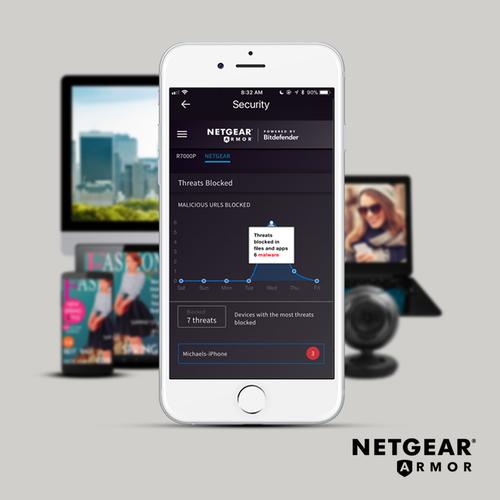 Actual product image Netgear XR1000 WiFi6 Gaming Router