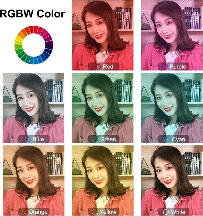 Produktbild Puluz PKT3050EU RGB Selfie Videoleuchte 30cm (Ringleuchte)