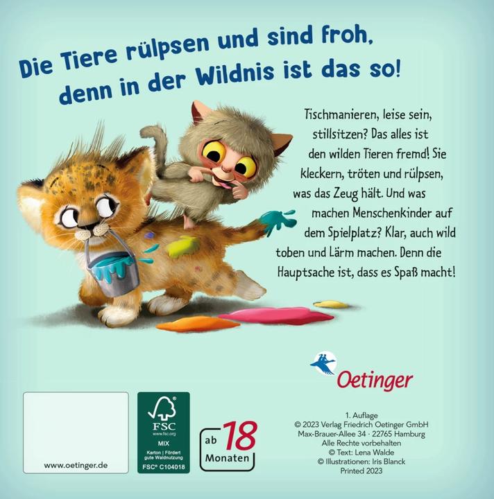 Produktbild Sei wild! Nicht brav! (Deutsch)