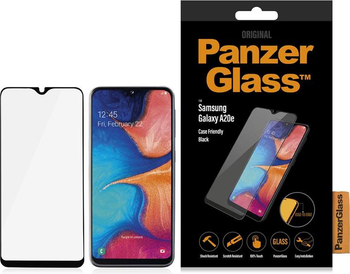 Actual product image PanzerGlass edge to edge (1 Piece, Samsung Galaxy A20e)
