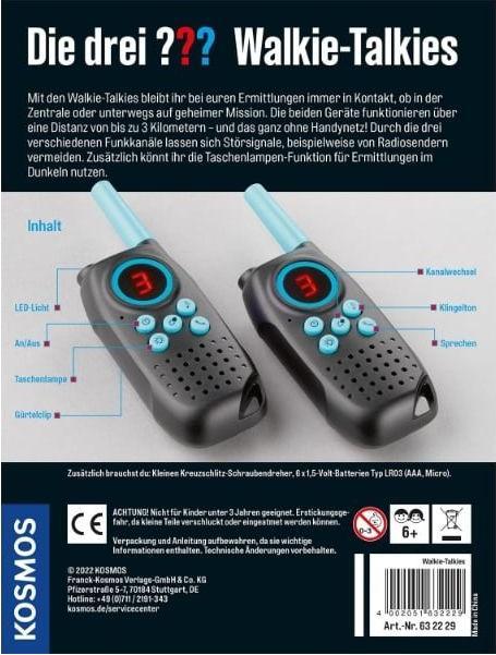 Produktbild Kosmos Die drei??? - Walkie-Talkies