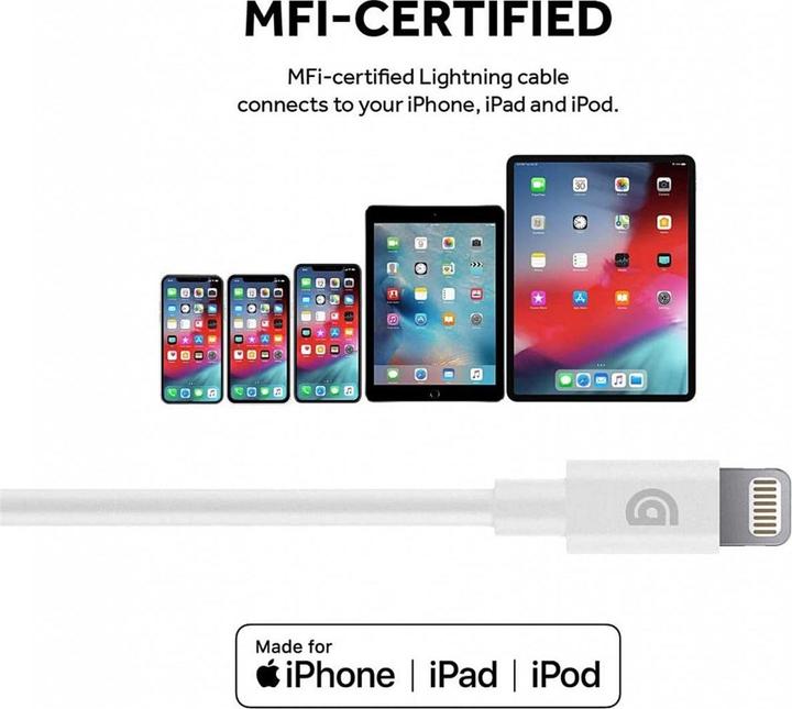 Actual product image Griffin USB-C to Lightning cable (1.20 m, USB 3.2)