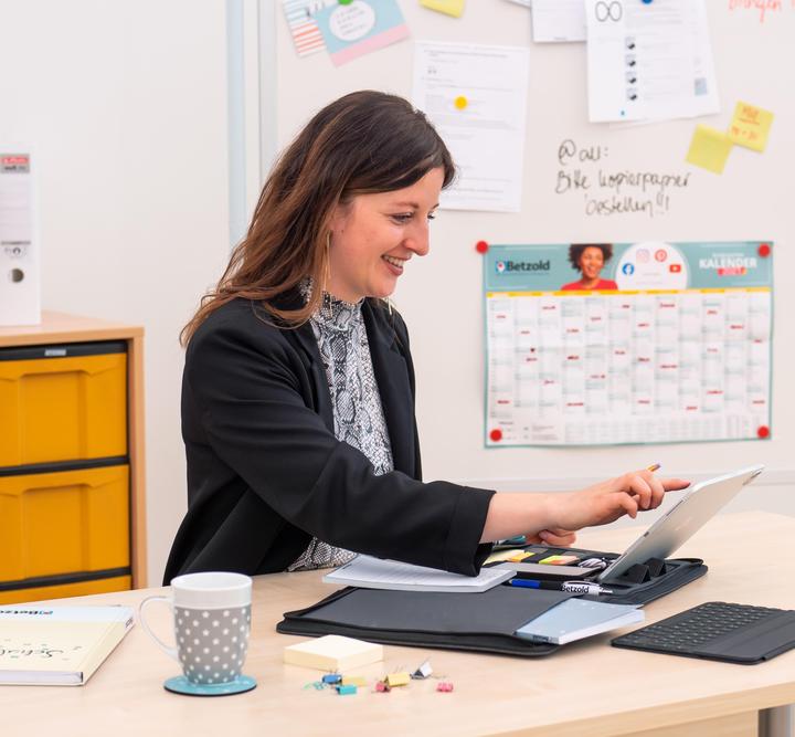 Actual product image Genie Teacher's folder with tray compartment (A4, 1 x)