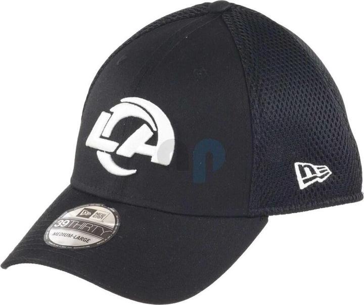 New Era NFL - Los Angeles Rams - Core Edition 39Thirty Stretch Cap schwarz LXL (59, 60, 62)