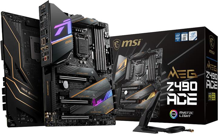 Produktbild MSI MEG Z490 ACE (LGA 1200, Intel Z490, ATX)