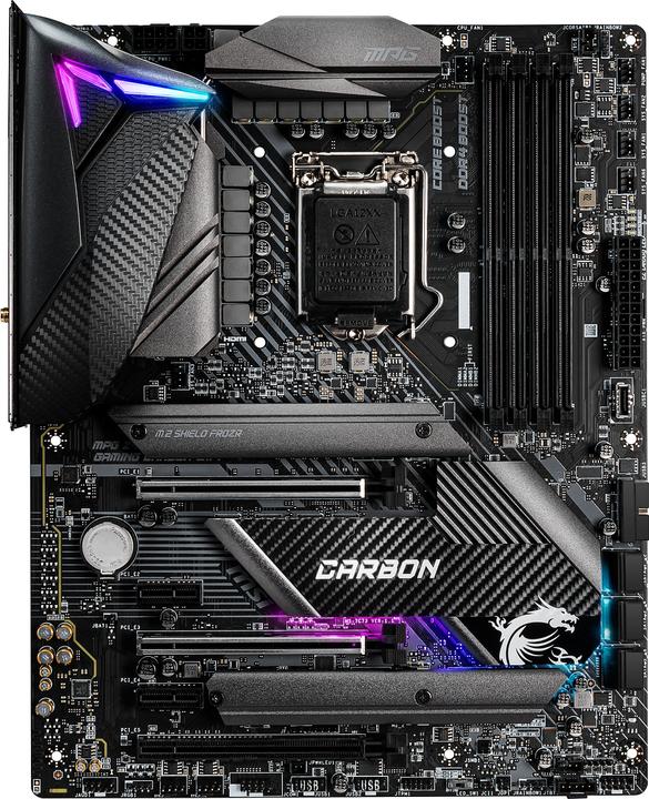 MSI MPG Z490 Gaming Carbon Wifi (LGA 1200, Intel Z490, ATX)