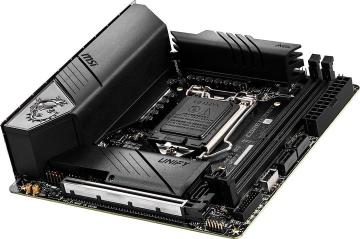 Immagine prodotto MSI MPG Z490i UNIFY (LGA 1200, Intel Z490, Mini-ITX)