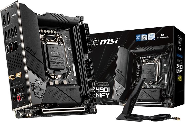 Immagine prodotto MSI MPG Z490i UNIFY (LGA 1200, Intel Z490, Mini-ITX)