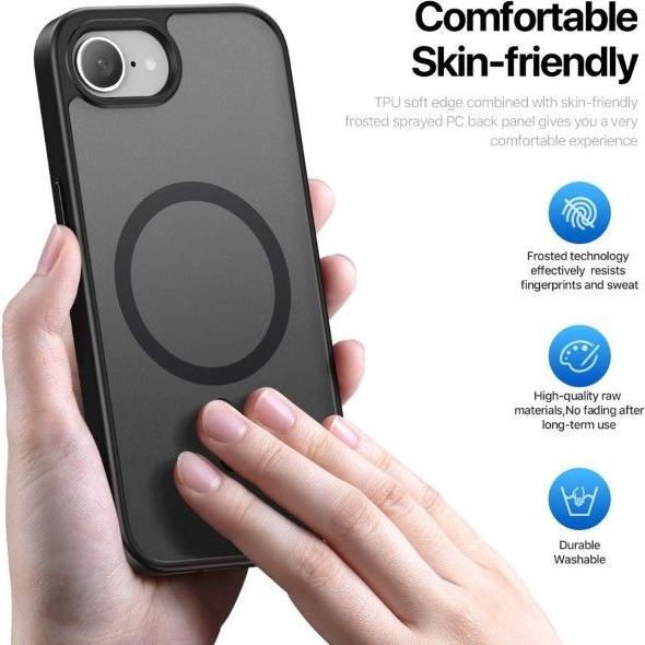 Produktbild Dux Ducis iPhone SE (2025) Compatible with MagSafe Case - Black (Apple iPhone 16e)