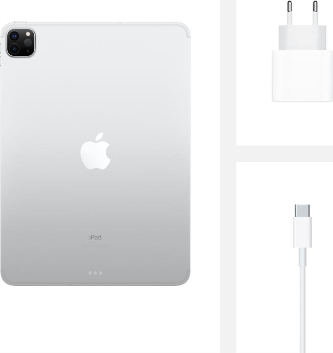 Produktbild Apple iPad Pro 2020 (4. Gen) (4G, 12.90", 512 GB, Silver)