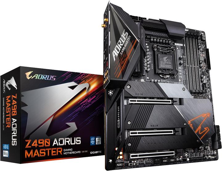 Produktbild Gigabyte Z490 Aorus Master (LGA 1200, Intel Z490, ATX)