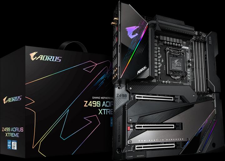 Produktbild Gigabyte Z490 Aorus Xtreme (LGA 1200, Intel Z490, E-ATX)