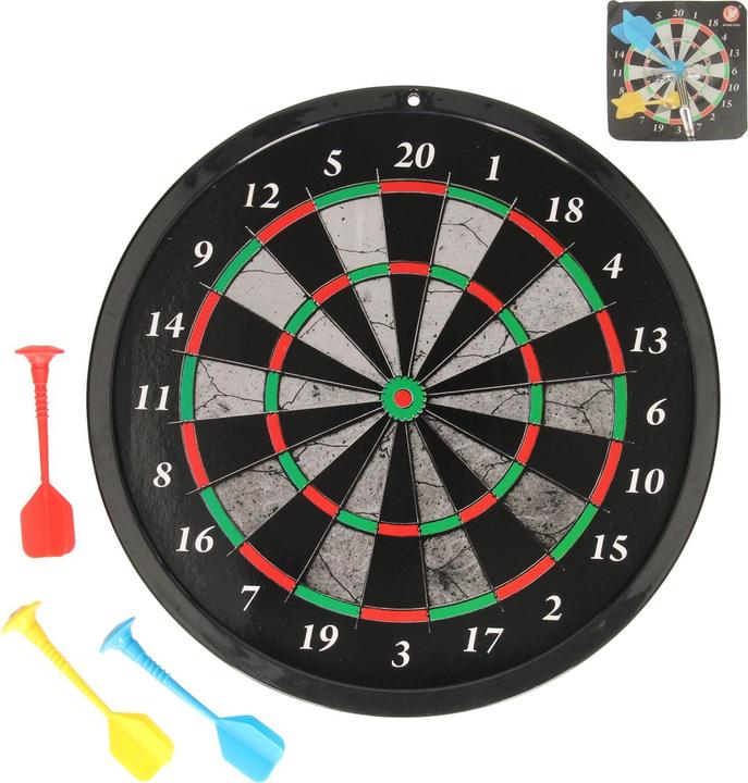 Klettverschluss-Darts-Set, doppelseitig