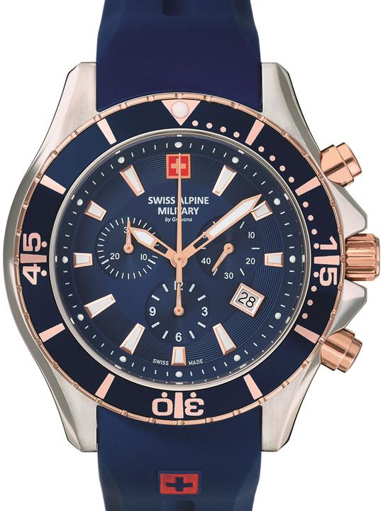 Immagine prodotto Swiss Alpine Military 7040.9855 Crono 45mm 10ATM (Cronografo)