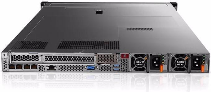 Produktbild Lenovo ThinkSystem SR630 (Intel Xeon Silver 4210, 32 GB, Rack Server)