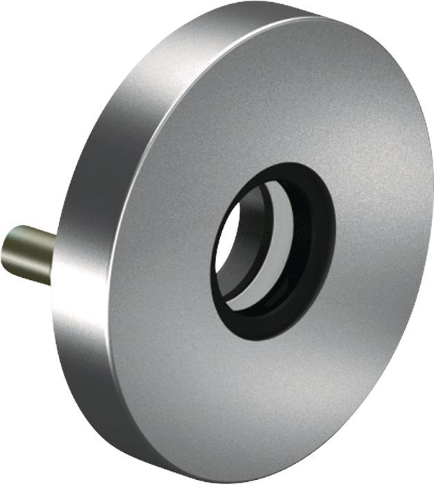 Produktbild Ogro Drückerrosette 6501 23,5 ER Edelstahl ER Schildstärke 9 mm rund rund (Türrosette)
