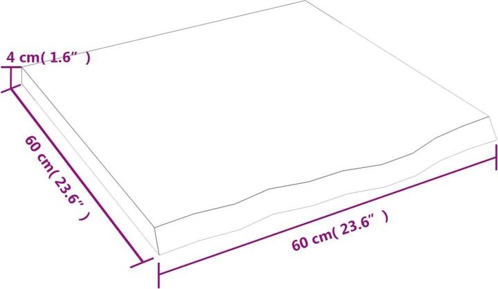 Image du produit VidaXL Emerald (60 x 4 x 60 cm)