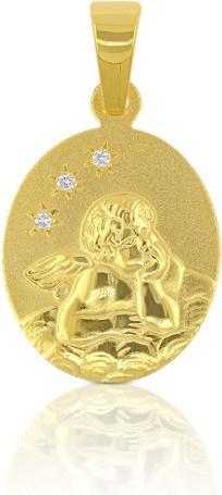 Muau Engel (750/18K Gelbgold)