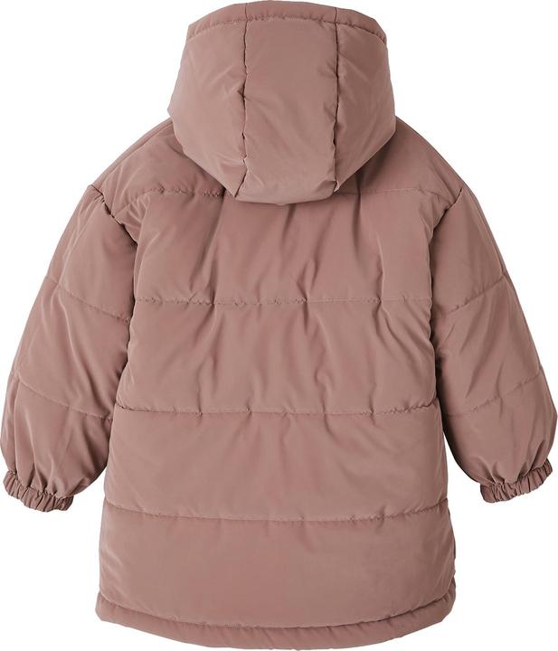 Actual product image Vertbaudet Girls' reversible jacket with hood, recycled polyester padding (92)