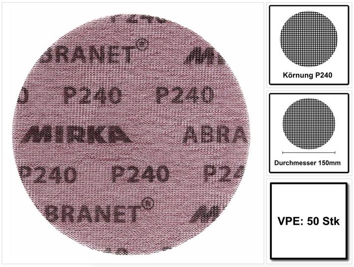 Produktbild Mirka Schleifscheiben (240)