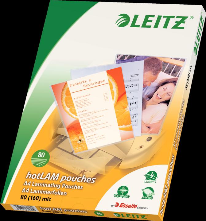 Immagine prodotto Leitz Sacchetto di laminazione in foglio di alluminio (A4, 100 Pezzo/i, 80 µm)