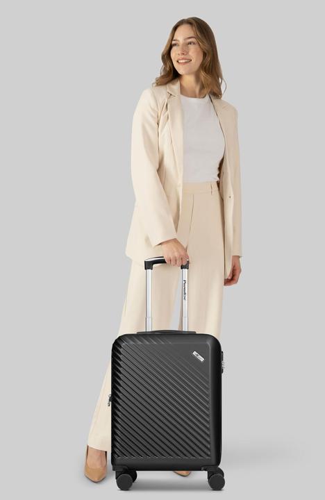 Actual product image Check.In Paradise 2.0 4 Rollen Kabinentrolley S 58 cm mit Dehnfalte (47 l, Hand luggage (up to 50 litres))