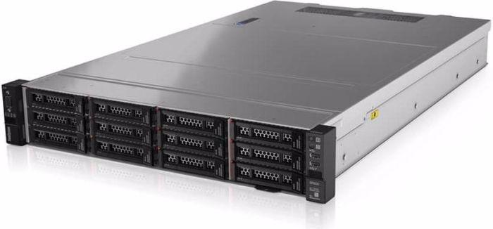 Actual product image Lenovo DCG ThinkSystem SR550 (Intel Xeon Silver 4208, 16 GB, Rack Server)