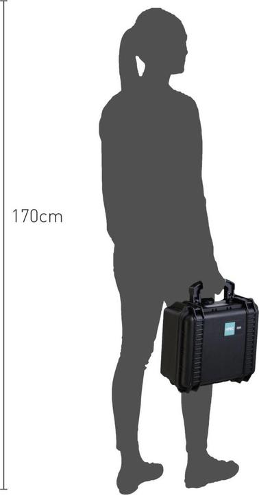 Image du produit HPRC 2300 Valise avec poche intérieure en Cordura (Mallette photo, 23 l)