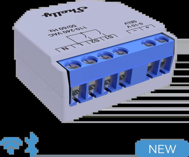 Produktbild Shelly Plus 0-10V Dimmer (Schaltaktor)