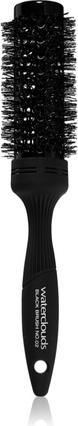 Actual product image Waterclouds Black Brush 02 Round metal 35mm