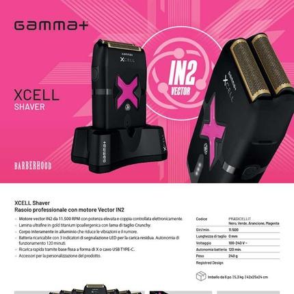 Immagine prodotto Gamma + Xcell Shaver