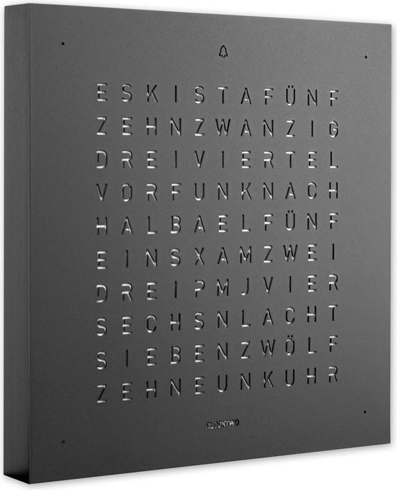 Produktbild Qlocktwo Touch Black Pepper