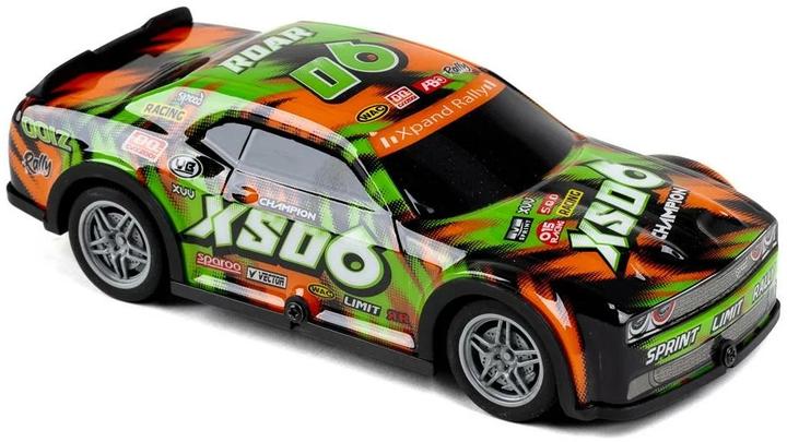 Actual product image Tec-Toy Car Roar SXO6 with light, green/orange, 1:22