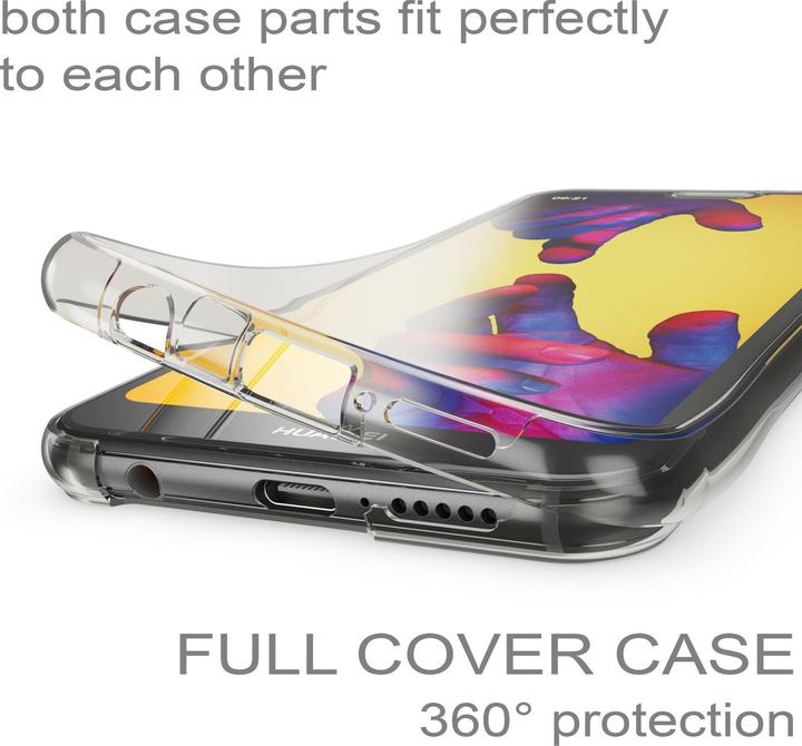 Image du produit Nalia Étui pour téléphone portable 360 degrés (Huawei P20 Lite)