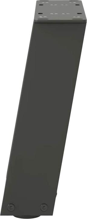 Produktbild VidaXL Couchtischbeine U-Form 2 Stk. Anthrazit 30x(30-31) cm Stahl Tischbein