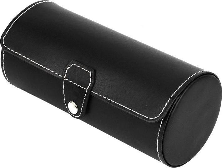Immagine prodotto JTI Porta orologi rotondo, similpelle - nero