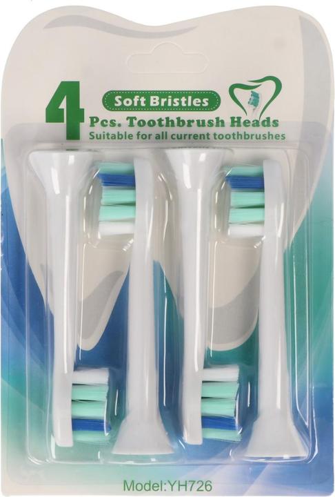 Immagine prodotto AccuCell Testina per la pulizia delle gengive per spazzolini elettrici Philips, 4 pezzi (4 x)