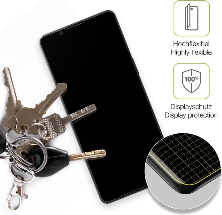 Actual product image Dipos Full Cover Screen Protector Matte (1 Piece, Sony Xperia 1 VI)