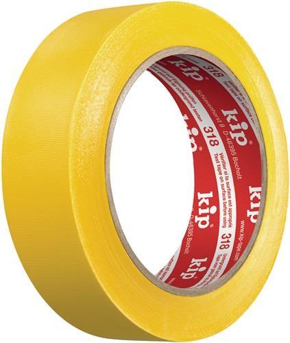 Produktbild Kip PVC Schutzband 318 gelb L.33m B.50mm Rl., 6 Stück
